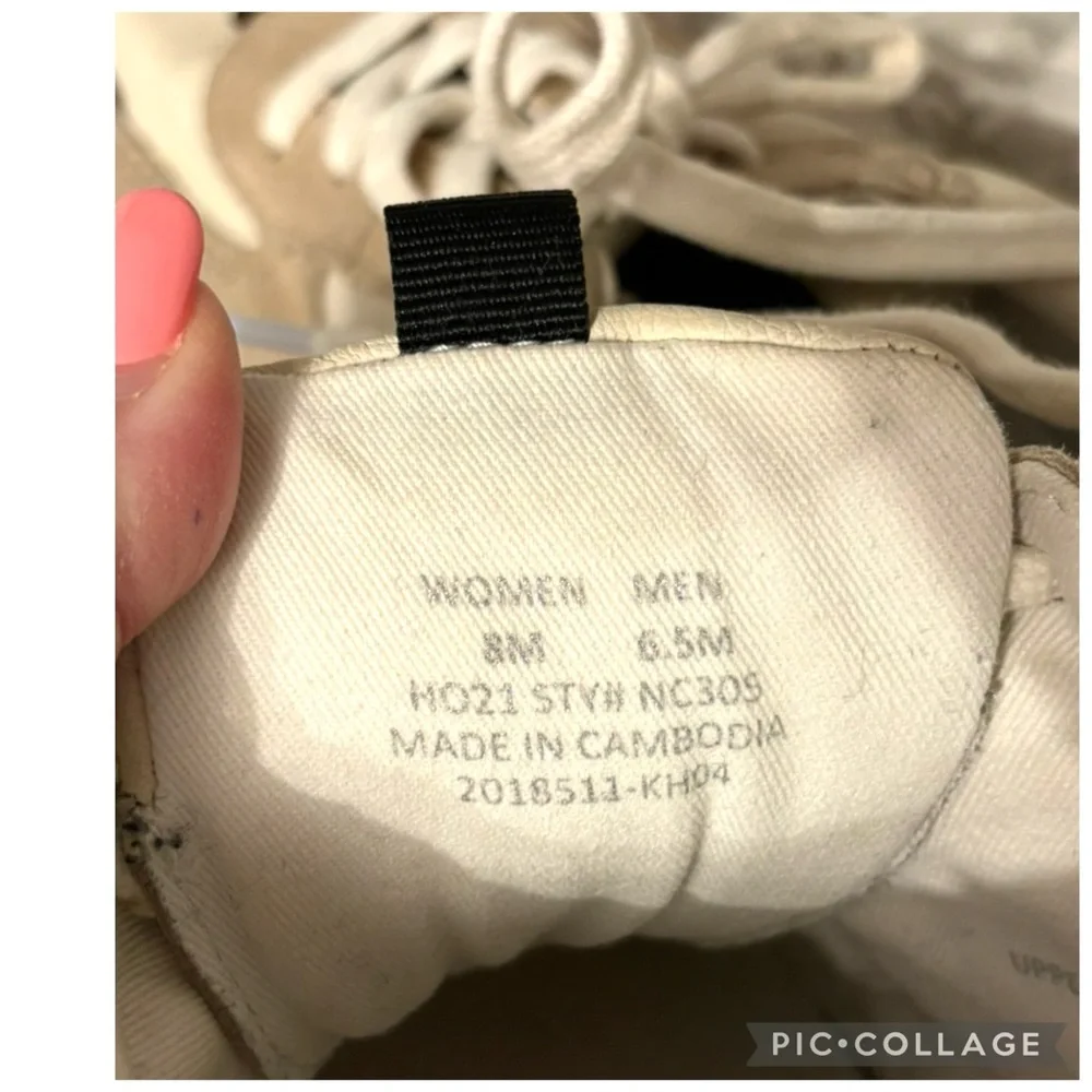 Madewell MWL Kickoff Trainer Sneakers Women’s 8 Quilted Recycled Nylon Leather